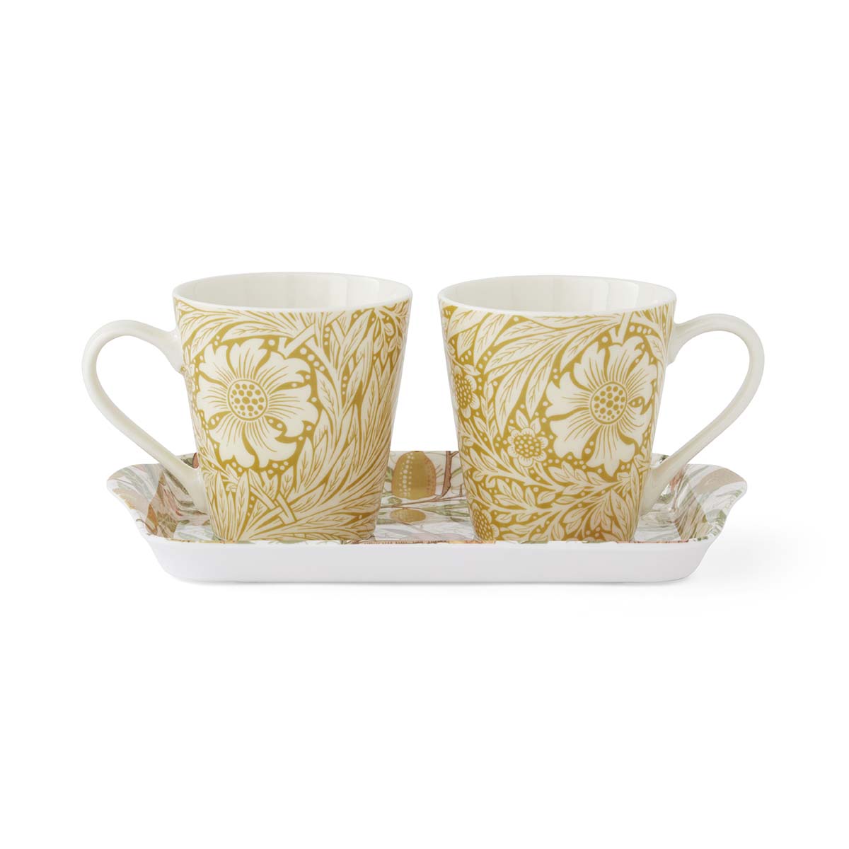 Morris & Co. Fruit & Marigold Mug & Tray Set image number null